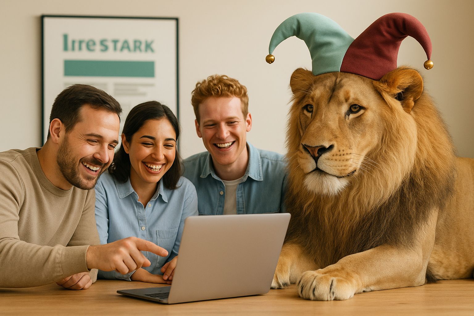 Internetsetie von Irre:Stark!